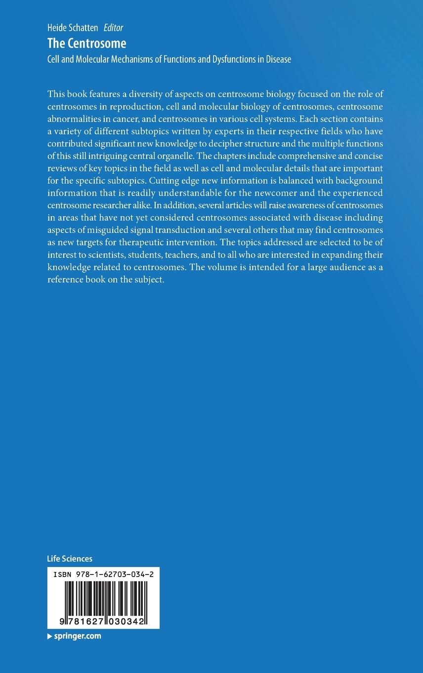 Rückseitencover The Centrosome