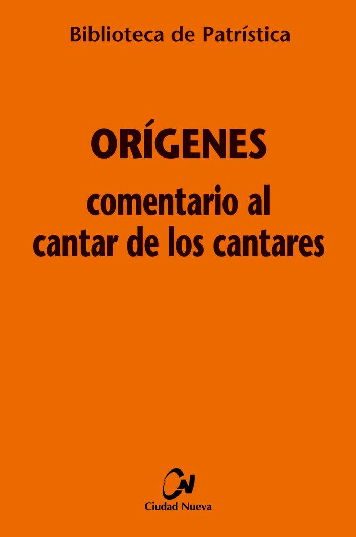 Vorderes Coverbild Comentario al Cantar de los cantares