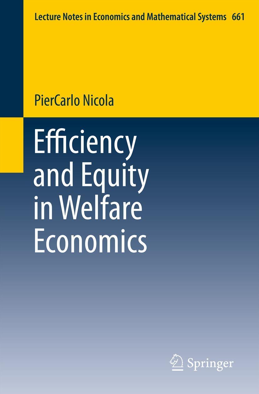 Vorderes Coverbild Efficiency and Equity in Welfare Economics