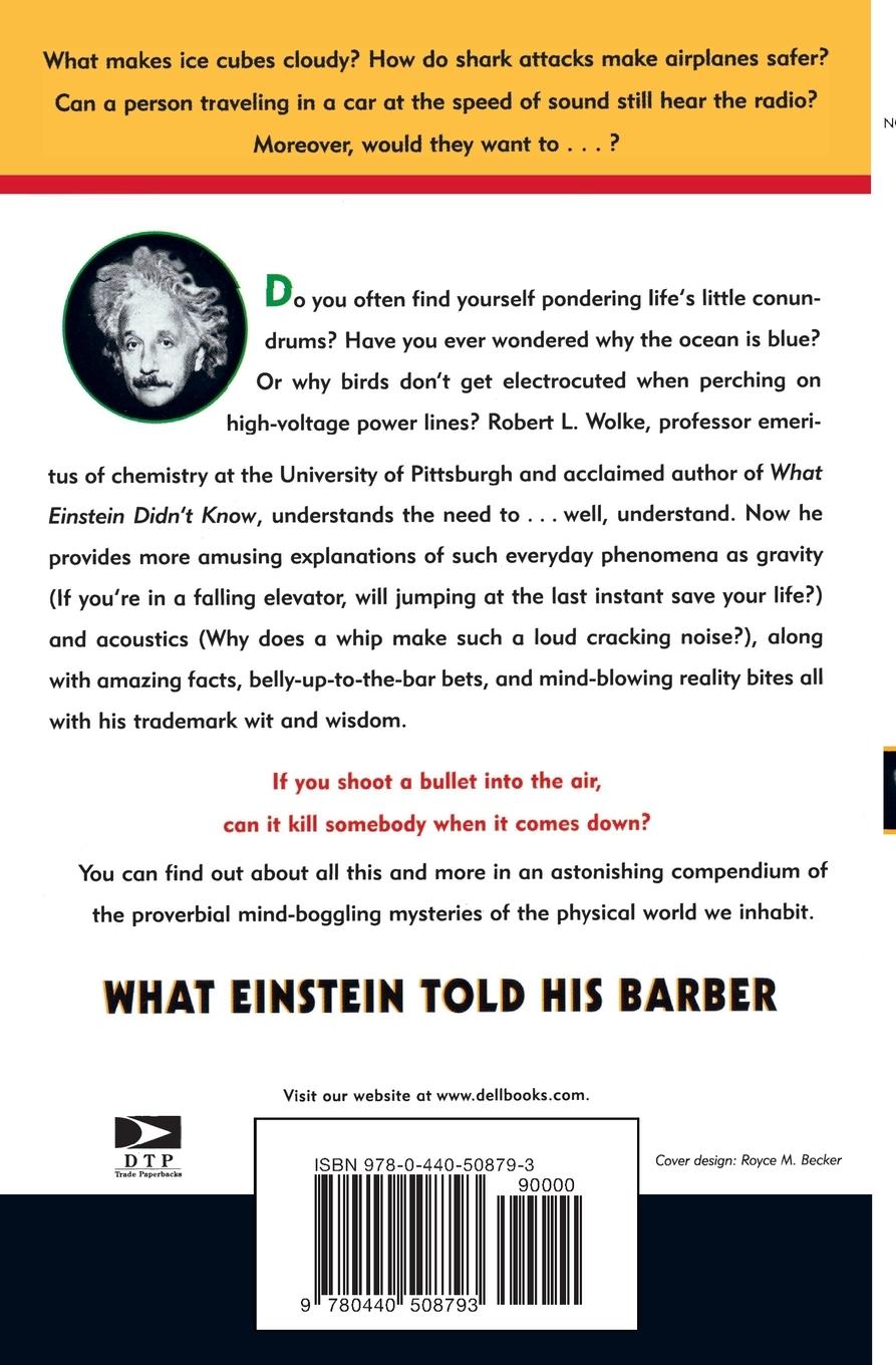 Rückseitencover What Einstein Told His Barber