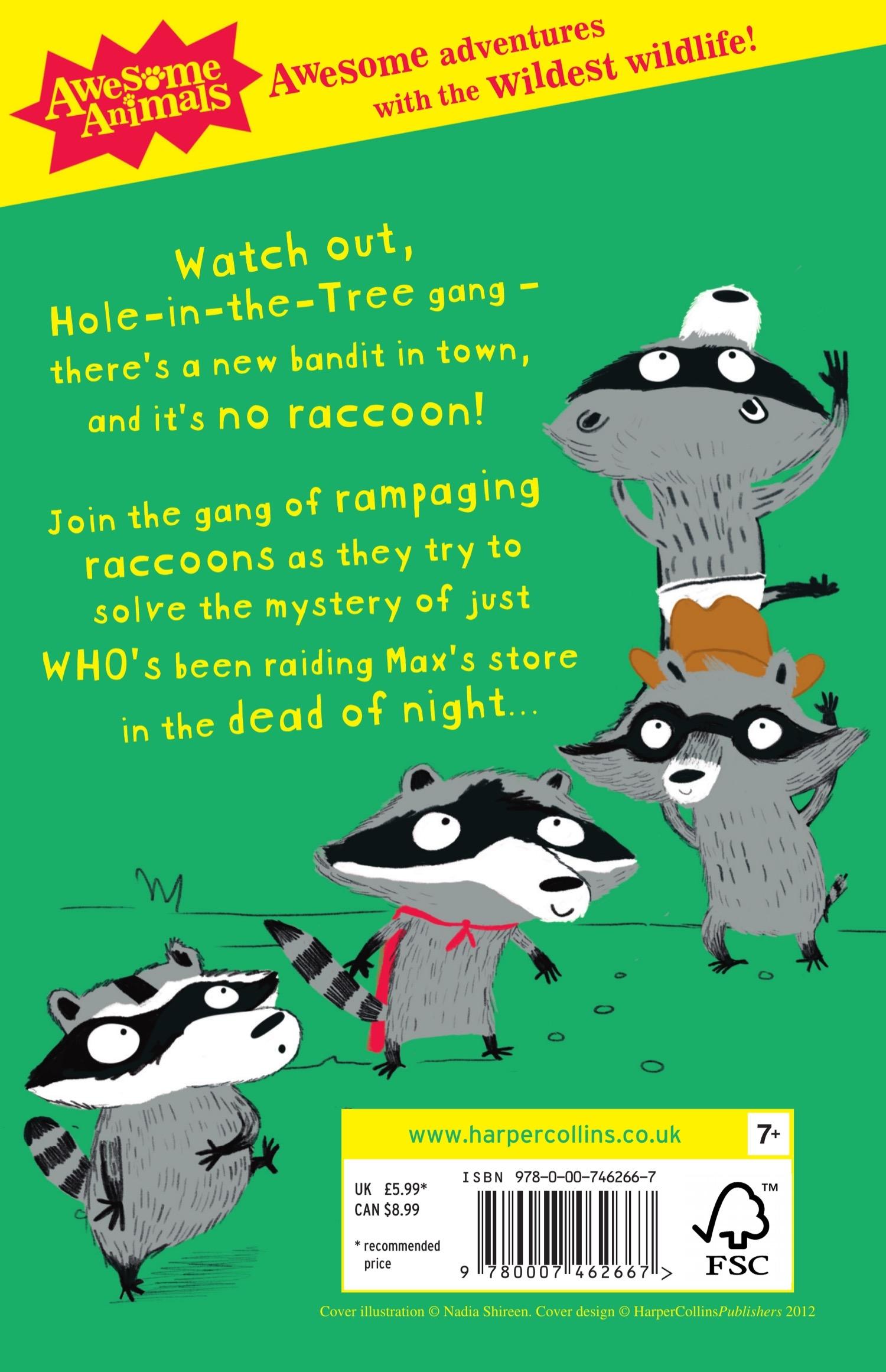Rückseitencover Raccoon Rampage - The Raid