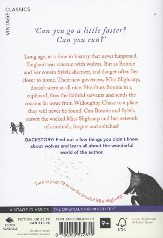 Rückseitencover The Wolves of Willoughby Chase