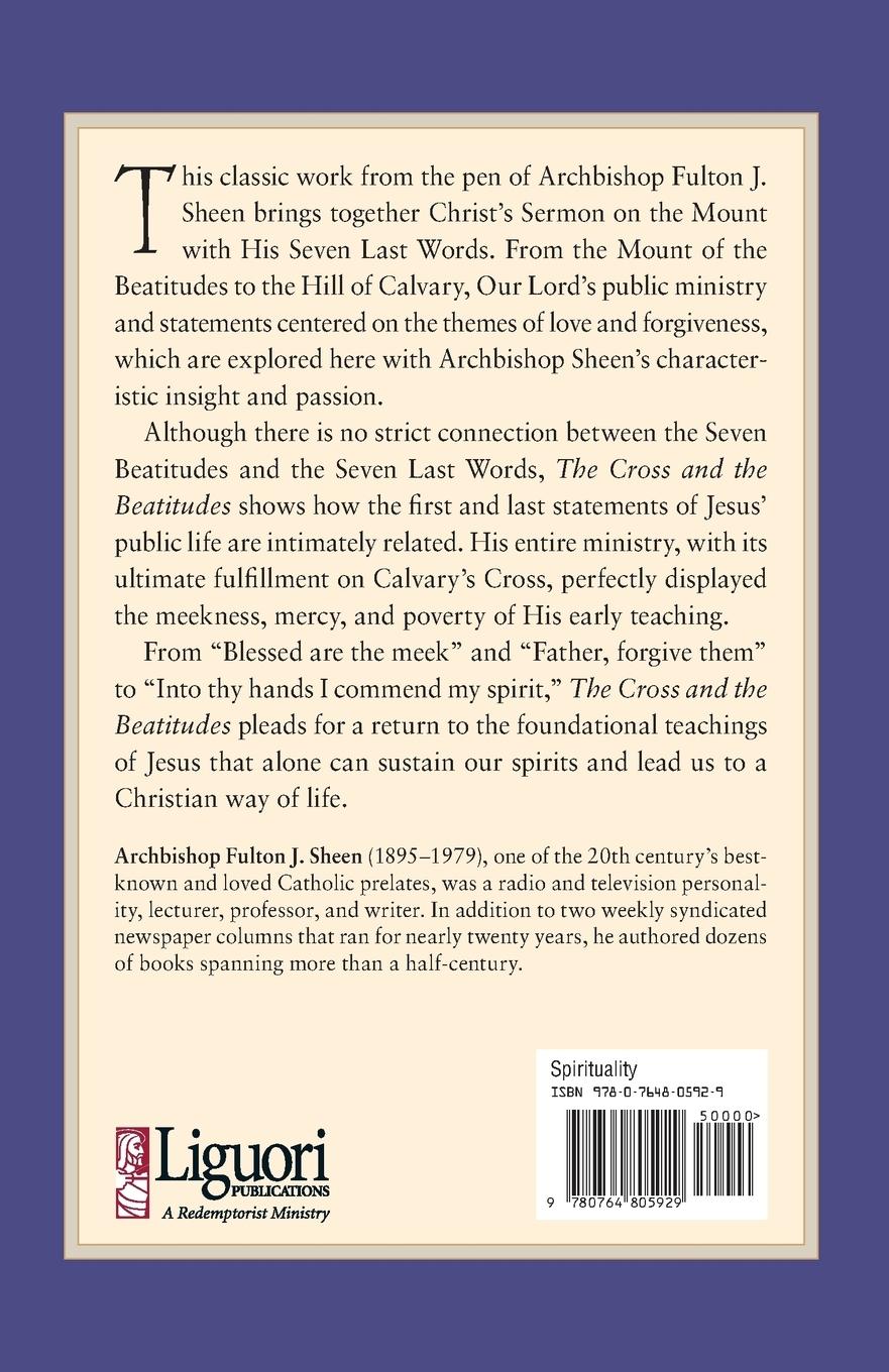 Rückseitencover The Cross and the Beatitudes