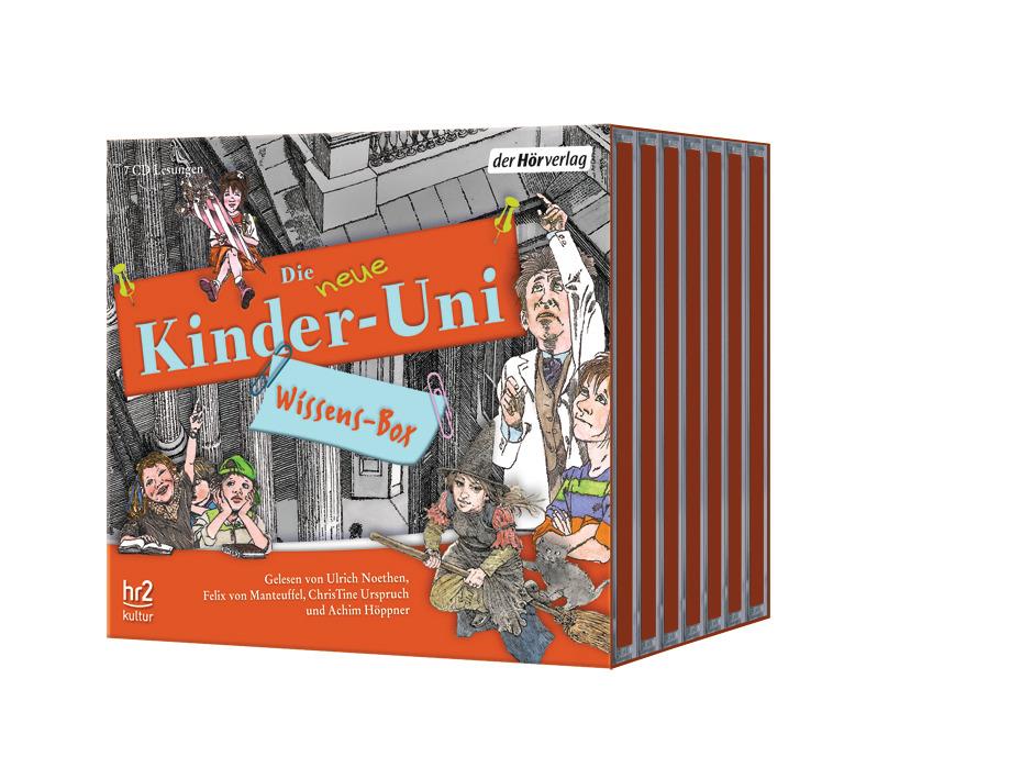 Vorderes Coverbild Die NEUE Kinder-Uni Wissens-Box