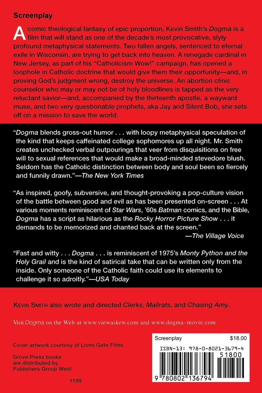 Rückseitencover Dogma