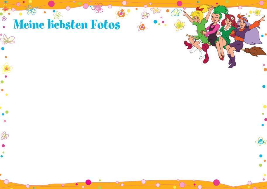 Beispielinhalt (Bild) Bibi Blocksberg Freundebuch