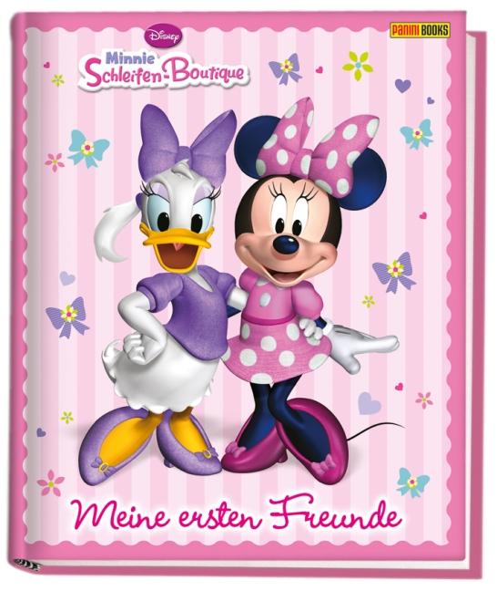 Vorderes Coverbild Disney Minnie Schleifen-Boutique Kindergartenfreundebuch