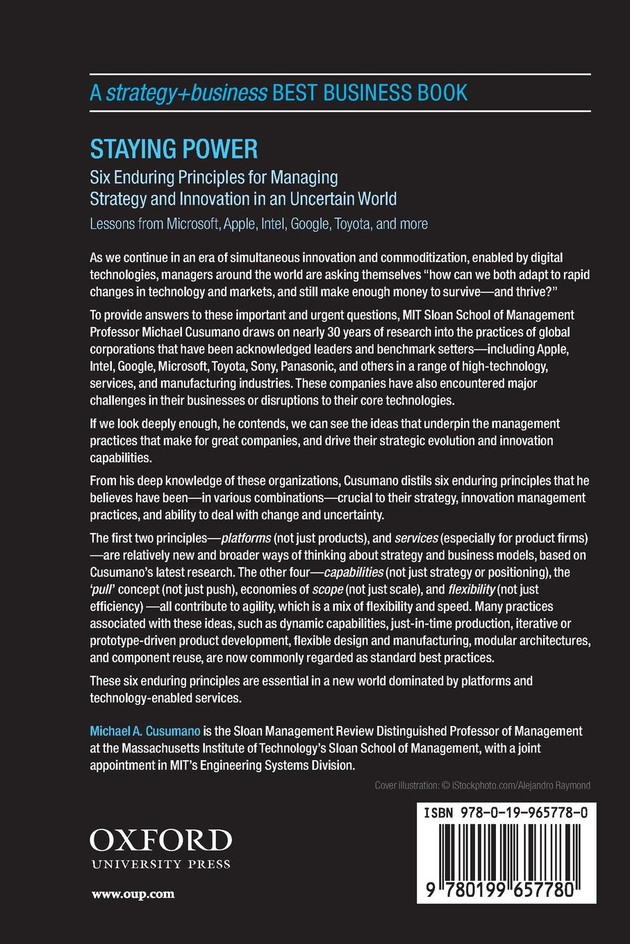 Rückseitencover Staying Power