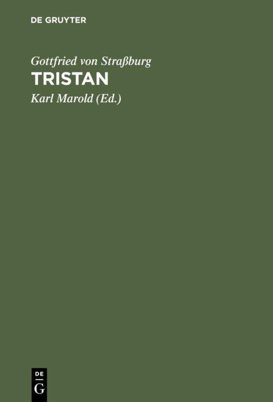 Vorderes Coverbild Tristan