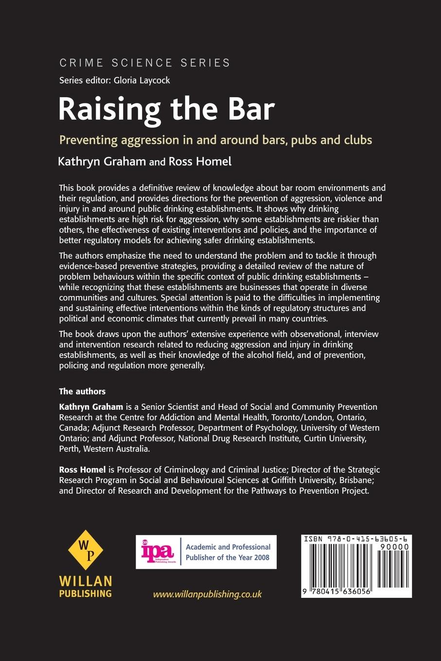 Rückseitencover Raising the Bar