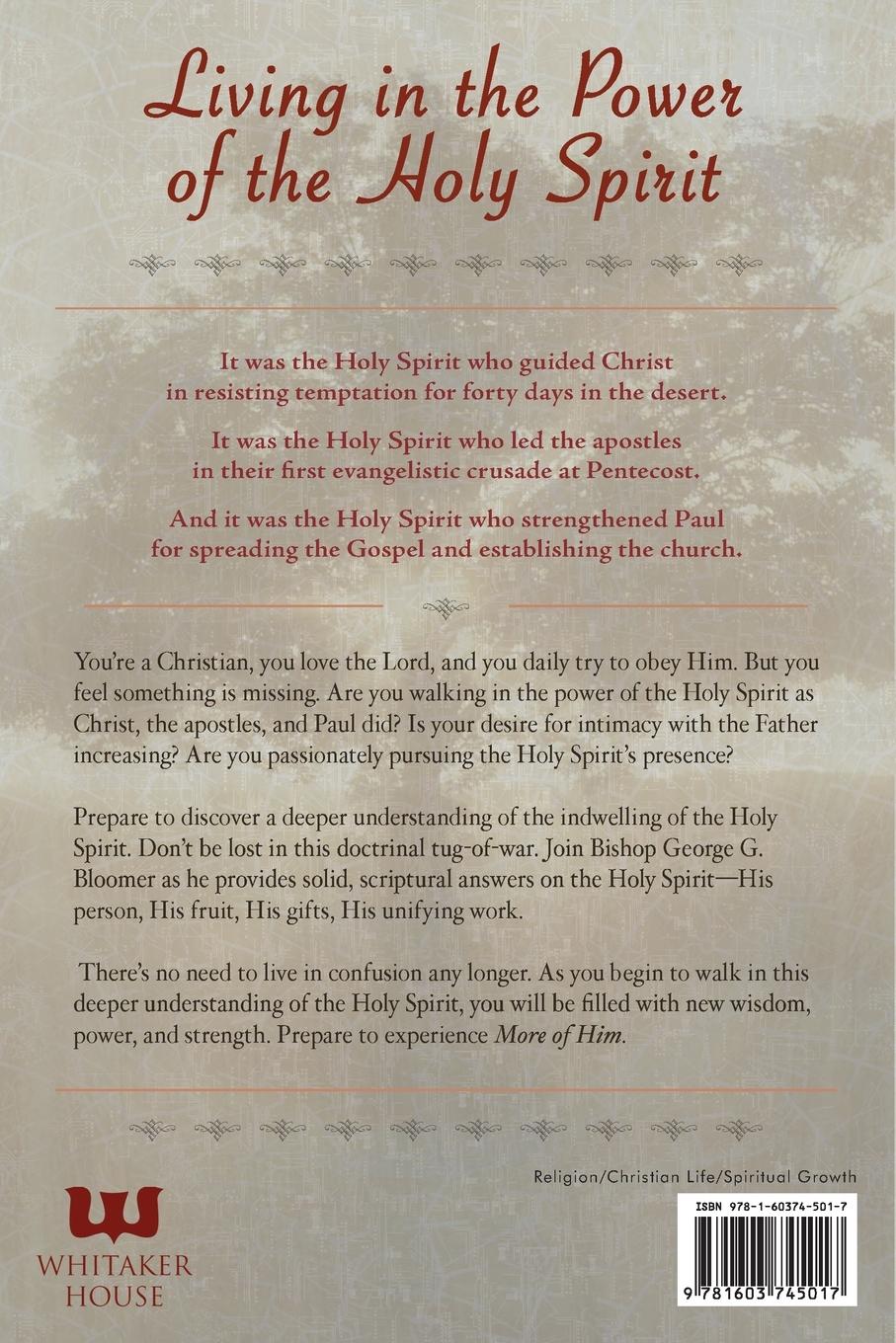 Rückseitencover More of Him