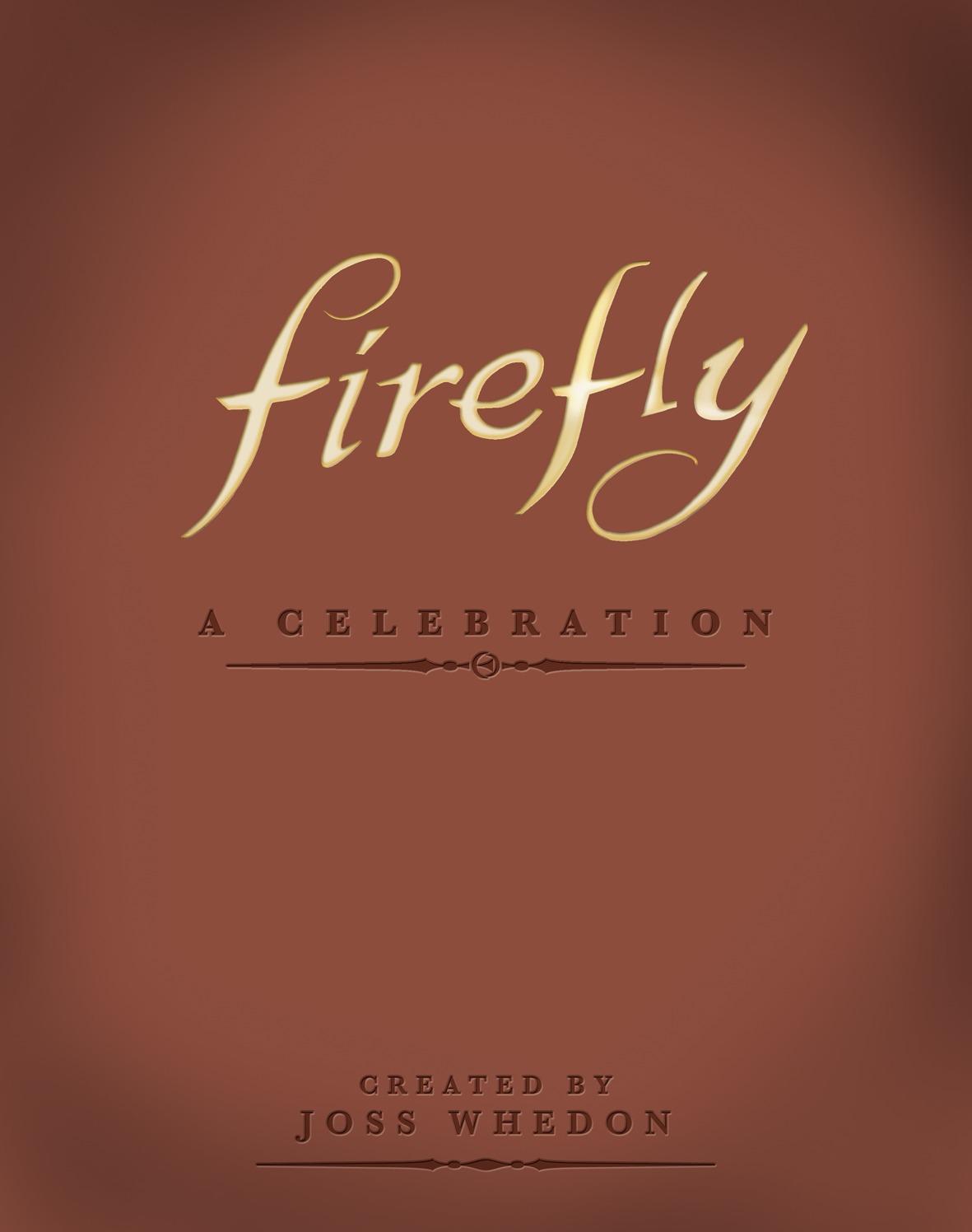 Vorderes Coverbild Firefly: A Celebration