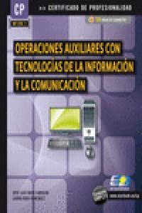 Vorderes Coverbild Operaciones auxiliares con tecnologías de la información y la comunicación