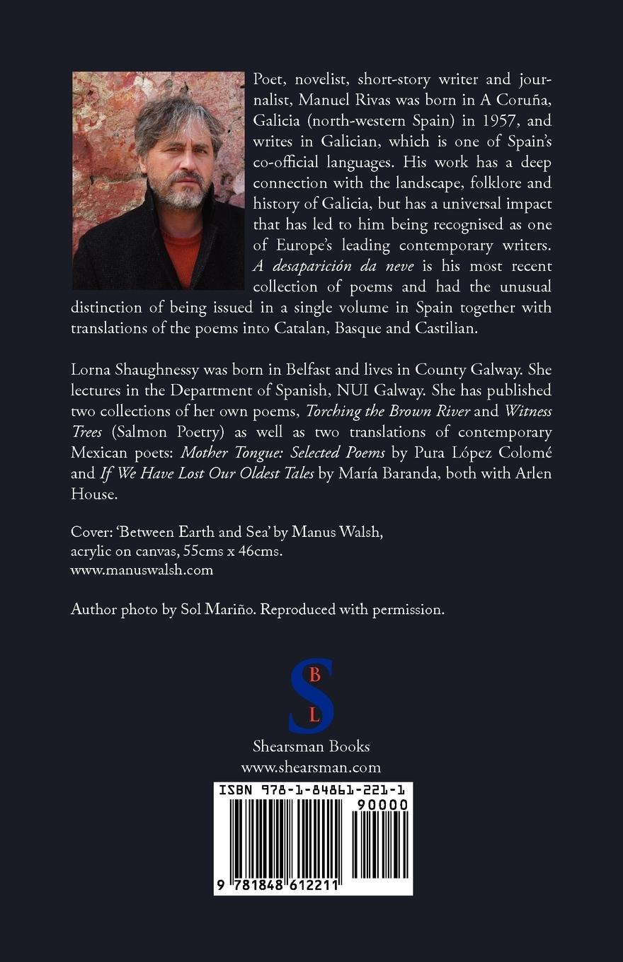 Rückseitencover The Disappearance of Snow