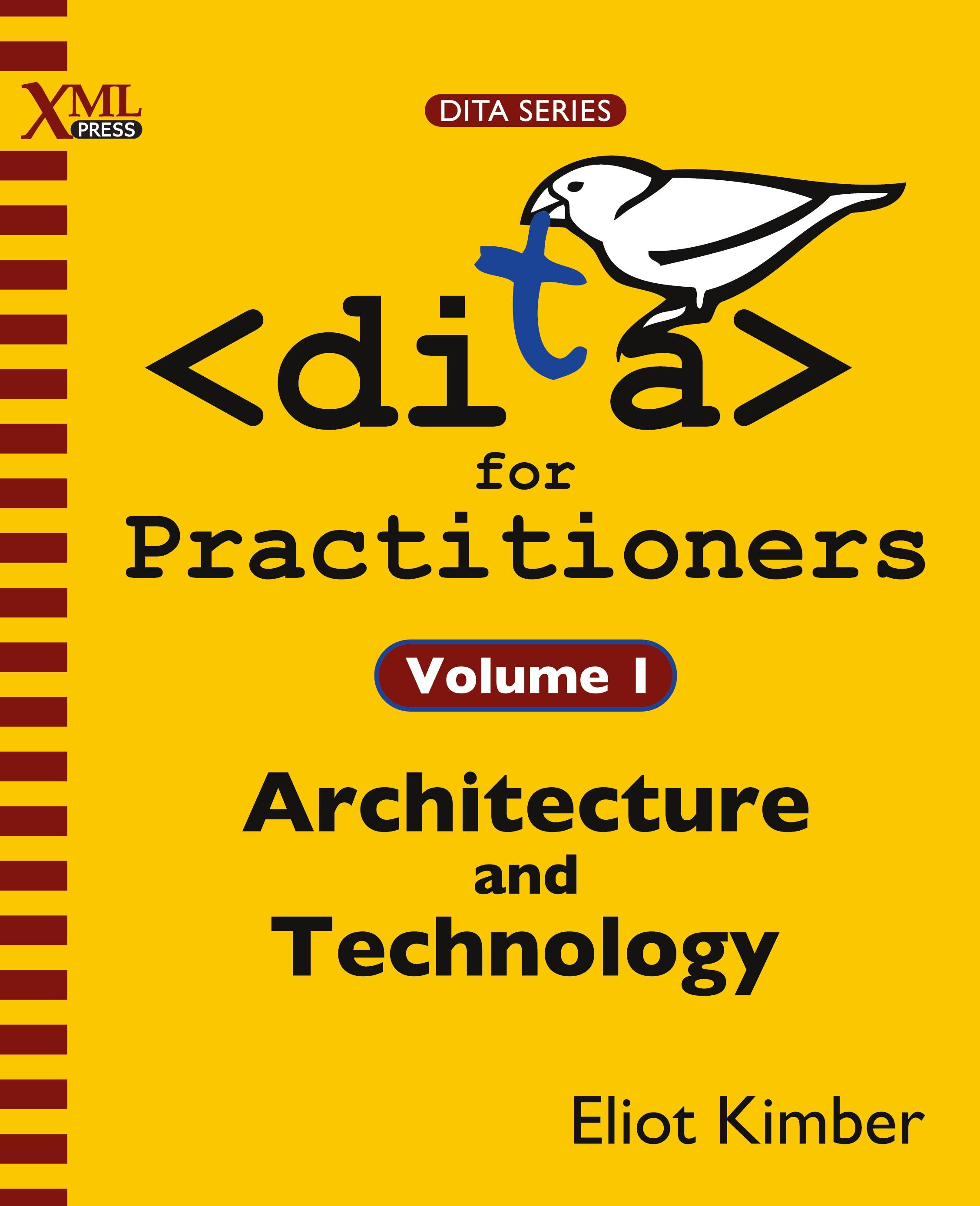 Vorderes Coverbild DITA for Practitioners Volume 1
