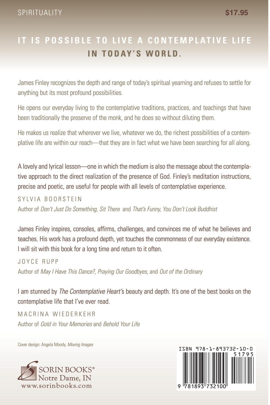 Rückseitencover The Contemplative Heart