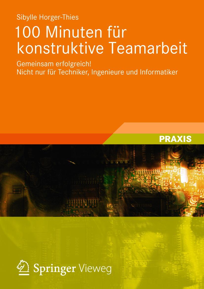 Vorderes Coverbild 100 Minuten für konstruktive Teamarbeit