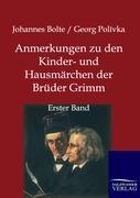 Vorderes Coverbild Anmerkungen zu den Kinder- und Hausmärchen der Brüder Grimm
