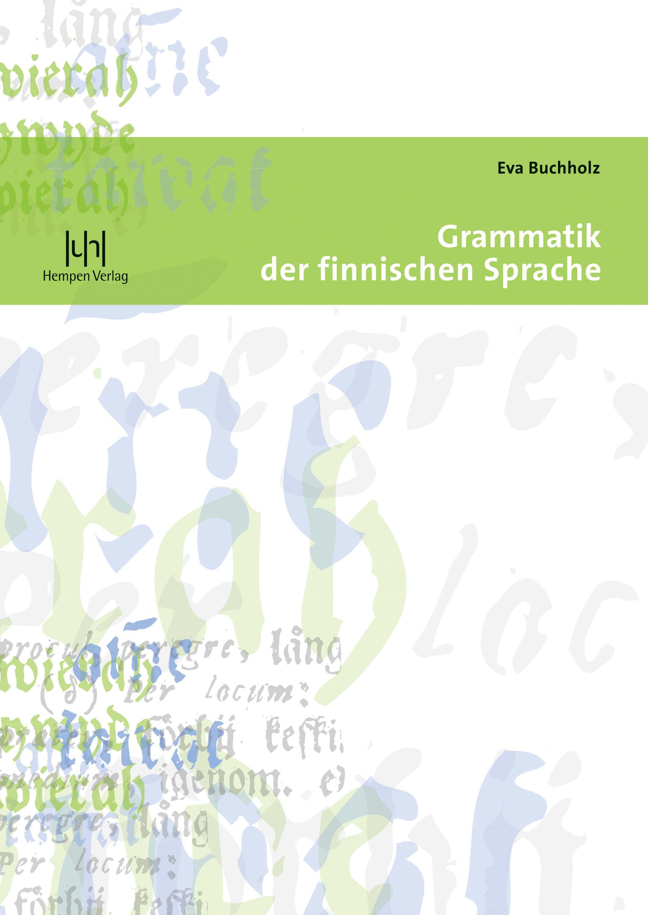 Vorderes Coverbild Grammatik der finnischen Sprache