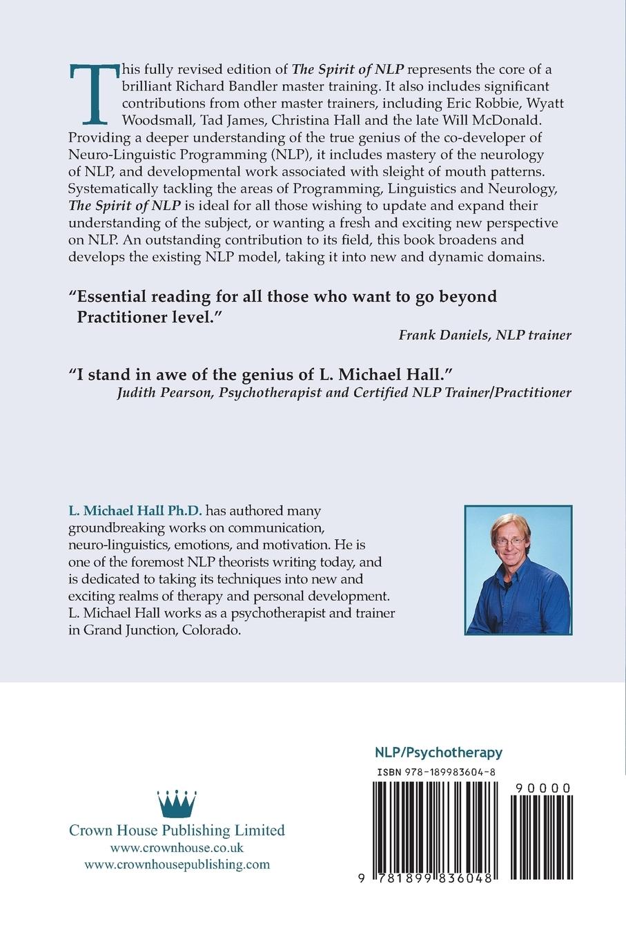 Rückseitencover The Spirit of Nlp