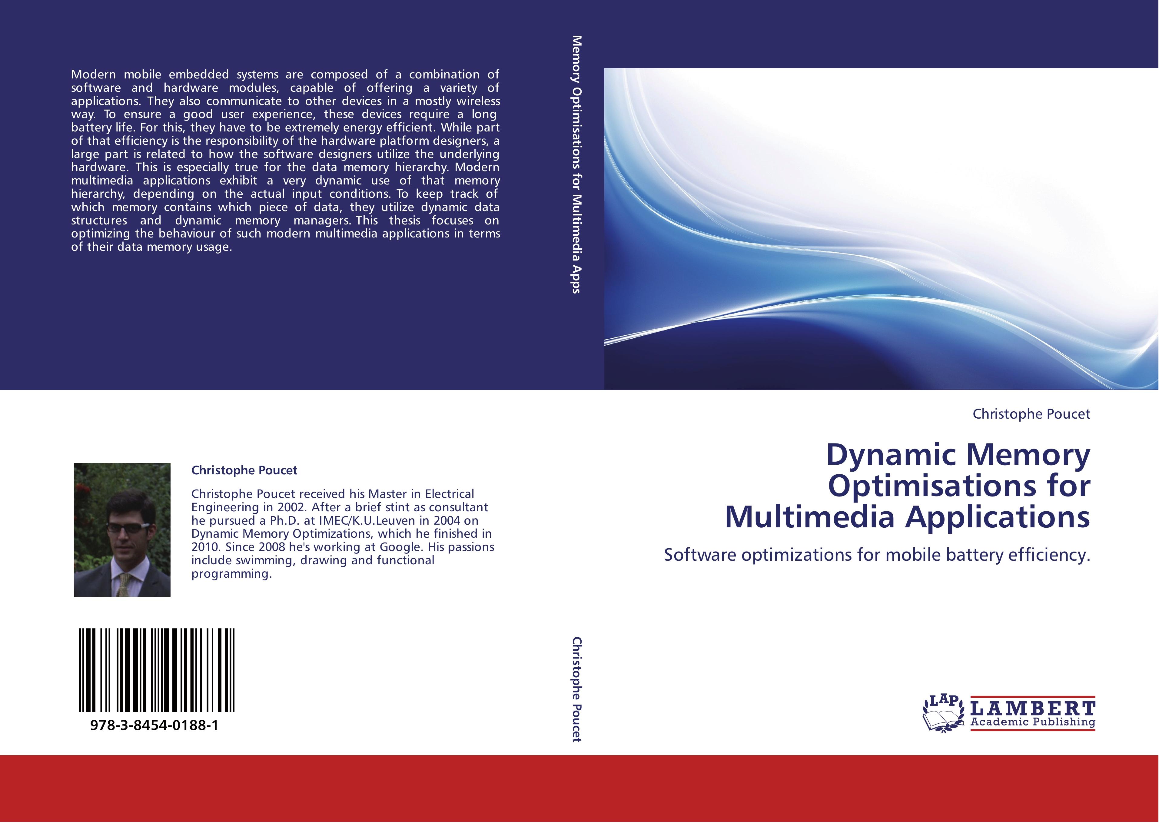 Vorderes Coverbild Dynamic Memory Optimisations for Multimedia Applications