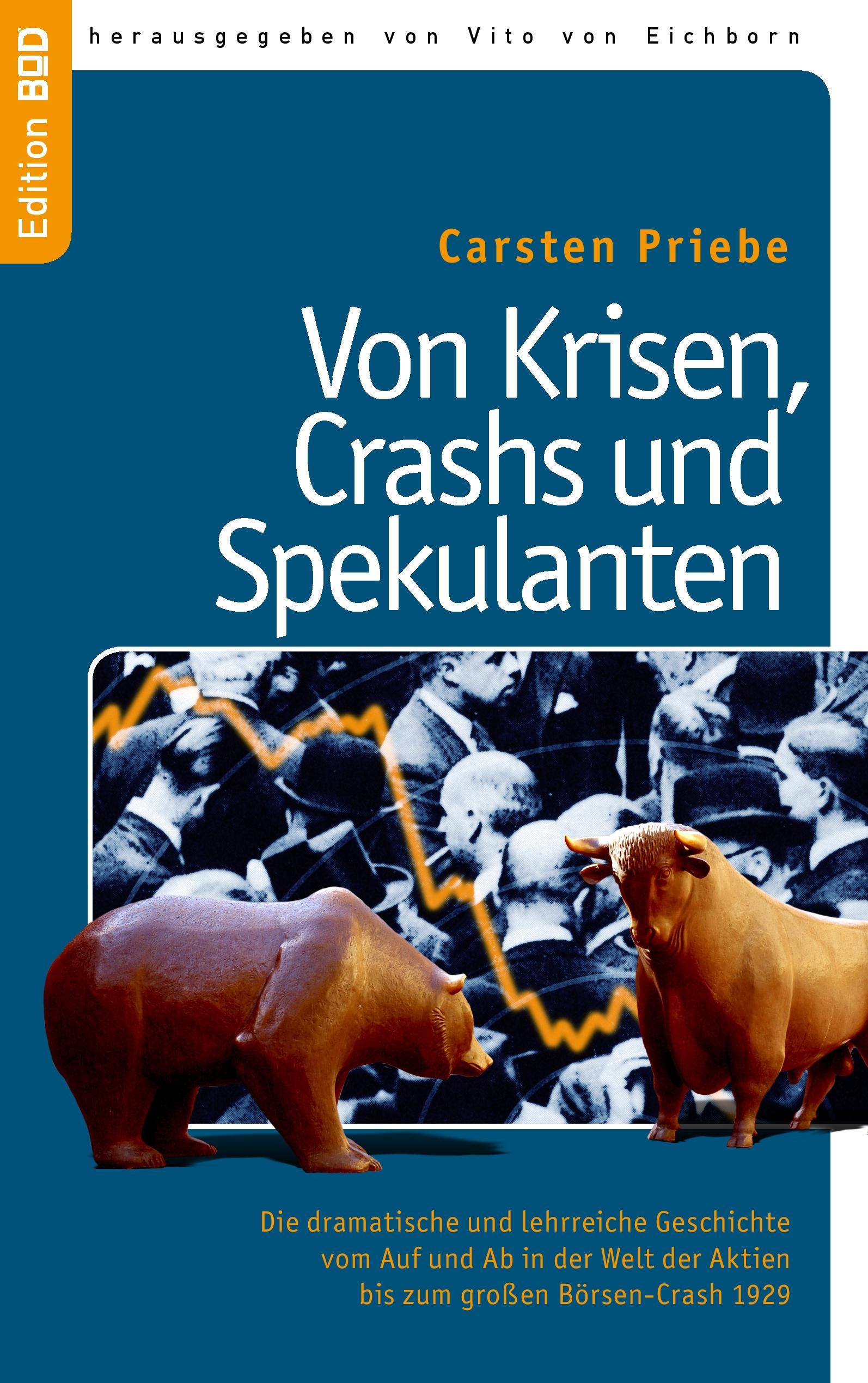 Vorderes Coverbild Von Krisen, Crashs und Spekulanten