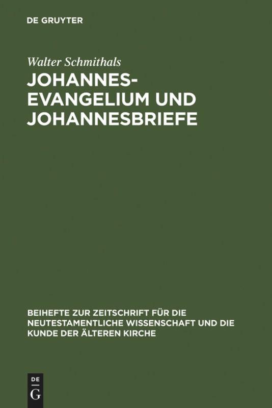 Vorderes Coverbild Johannesevangelium und Johannesbriefe