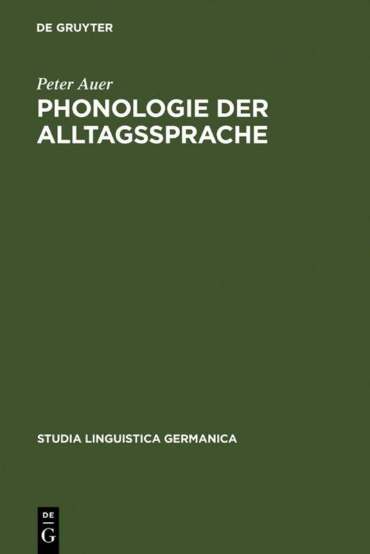 Vorderes Coverbild Phonologie der Alltagssprache