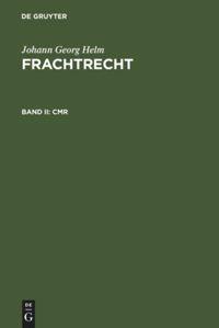 Vorderes Coverbild CMR