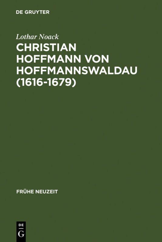 Vorderes Coverbild Christian Hoffmann von Hoffmannswaldau (1616-1679)
