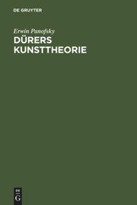 Vorderes Coverbild Dürers Kunsttheorie