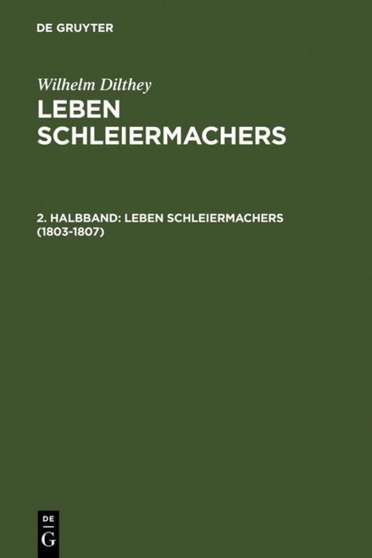 Vorderes Coverbild 1803-1807