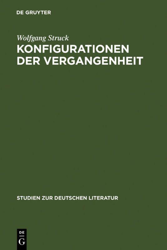 Vorderes Coverbild Konfigurationen der Vergangenheit