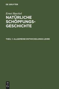 Vorderes Coverbild Allgemeine Entwickelungs-Lehre