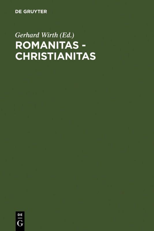 Vorderes Coverbild Romanitas - Christianitas