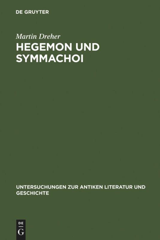 Vorderes Coverbild Hegemon und Symmachoi