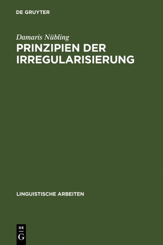 Vorderes Coverbild Prinzipien der Irregularisierung