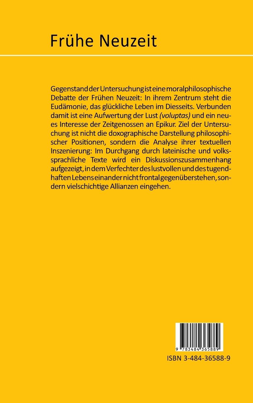 Rückseitencover Rebellion und Bändigung der Lust