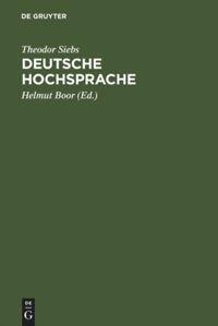 Vorderes Coverbild Deutsche Hochsprache