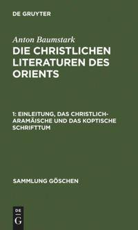 Vorderes Coverbild Einleitung, das christlich-aramäische und das koptische Schrifttum