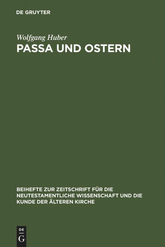 Vorderes Coverbild Passa und Ostern