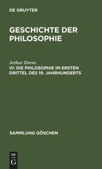 Vorderes Coverbild Die Philosophie im ersten Drittel des 19. Jahrhunderts