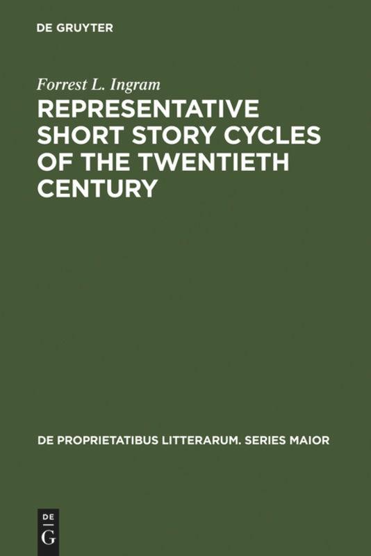 Vorderes Coverbild Representative Short Story Cycles of the Twentieth Century