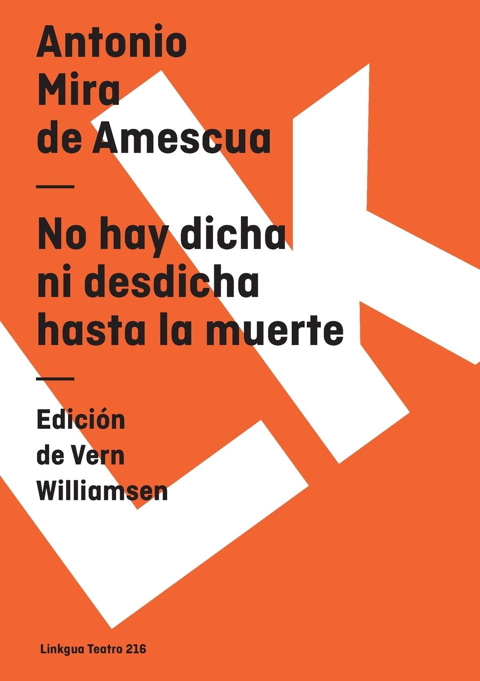 Vorderes Coverbild No hay dicha ni desdicha hasta la muerte