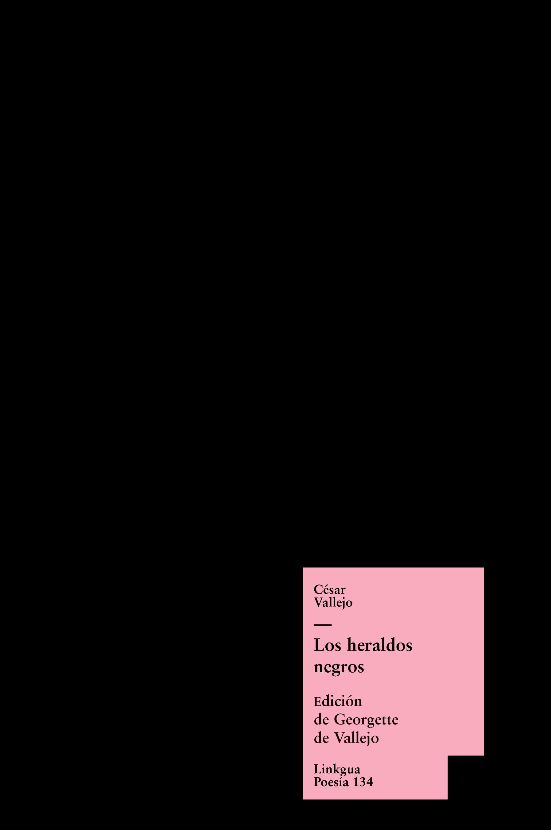 Vorderes Coverbild Los heraldos negros