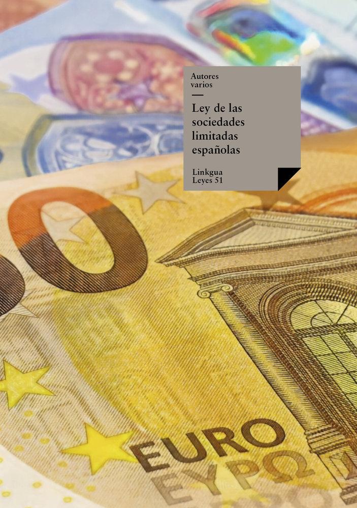 Vorderes Coverbild Ley de las sociedades limitadas españolas