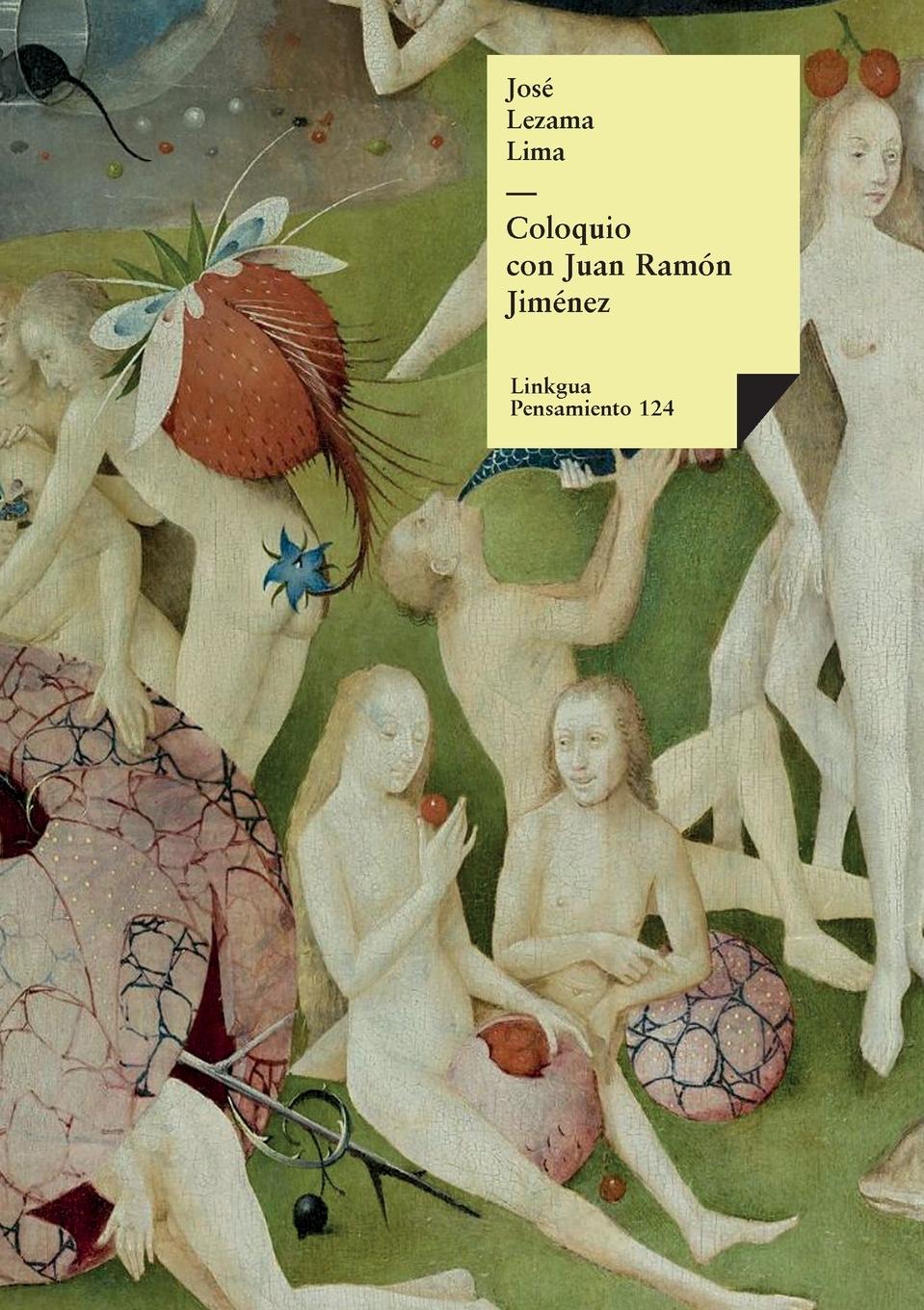 Vorderes Coverbild Coloquio con Juan Ramón Jiménez