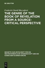 Vorderes Coverbild The Genre of the Book of Revelation from a Source-critical Perspective