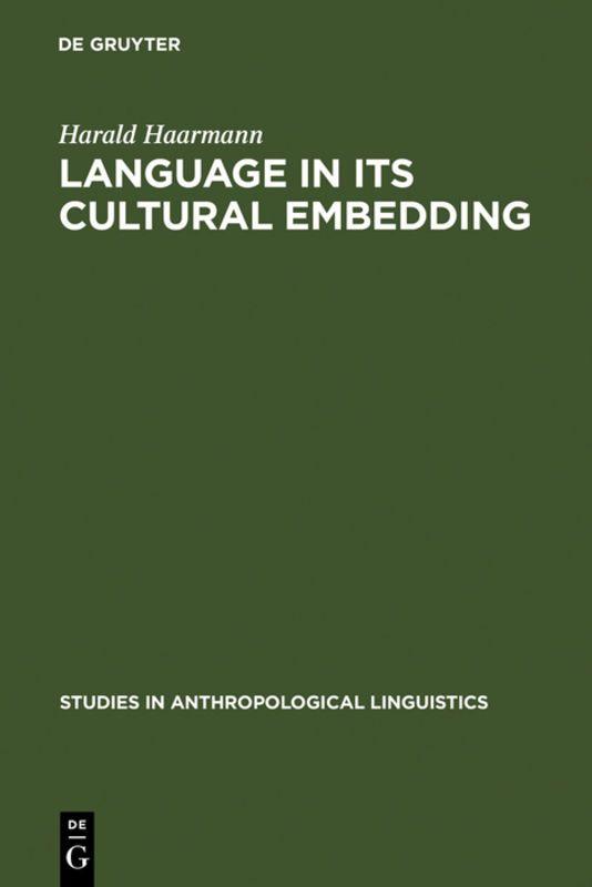 Vorderes Coverbild Language in Its Cultural Embedding
