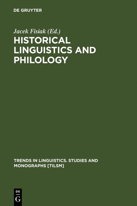 Vorderes Coverbild Historical Linguistics and Philology